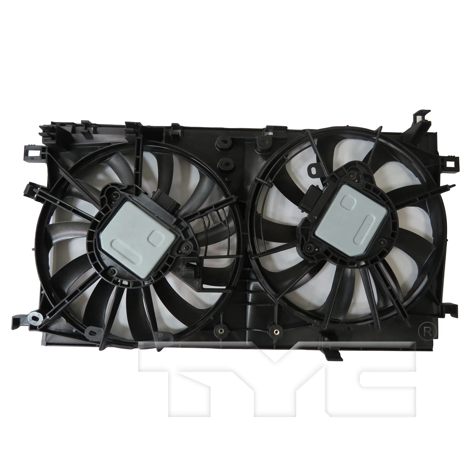 TYC 624530 Dual Radiator And Condenser Fan Assembly