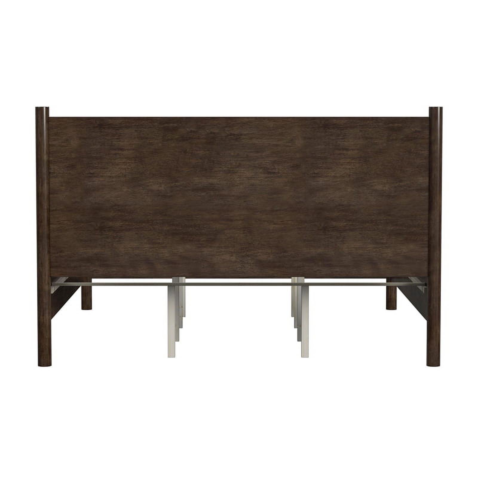 Butler Specialty Company Lennon Rounded Leg King Bed - Soft Brown