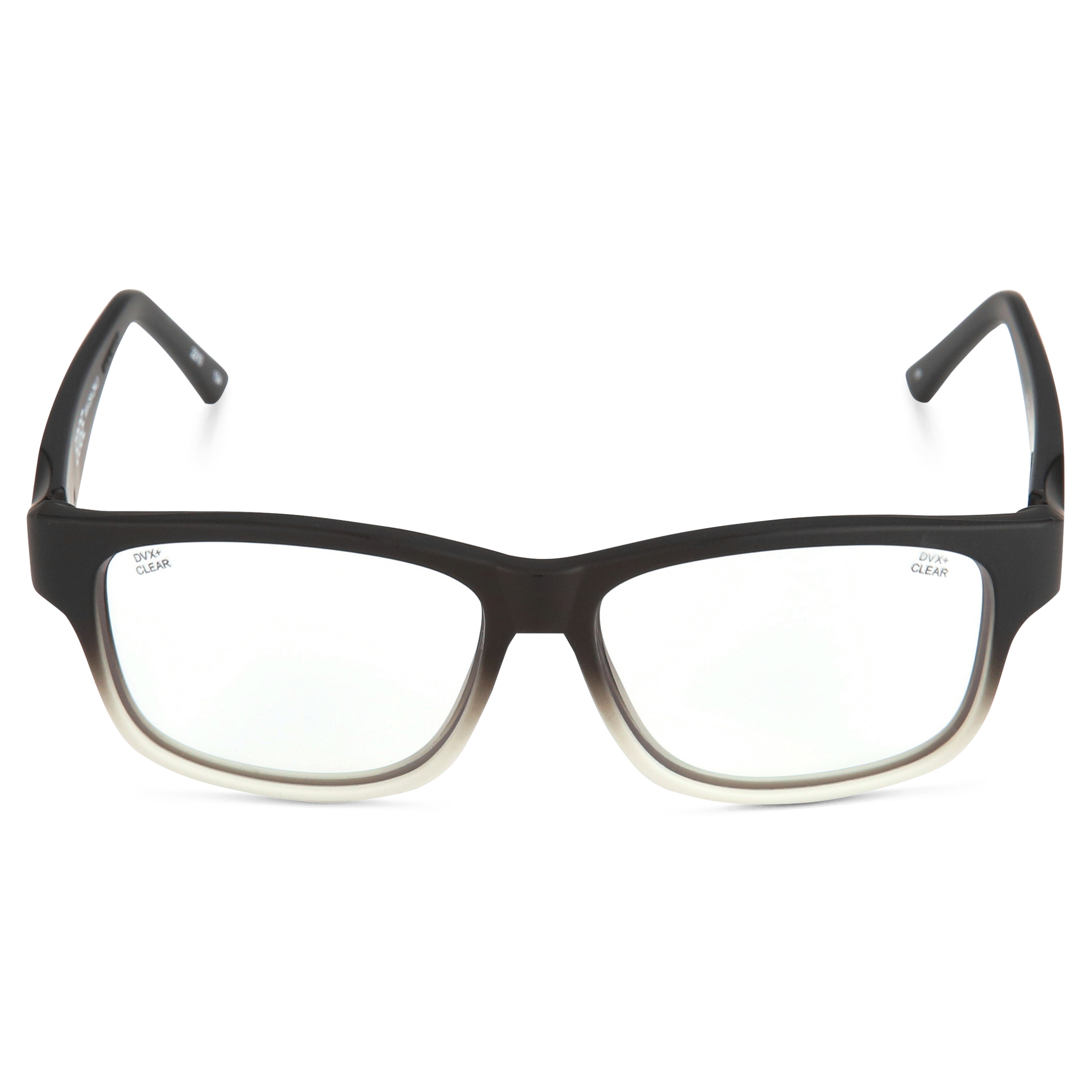 DVX Edge Black Safety Glasses - ANSI Z87.1 - OSHA Compliant RX Ready