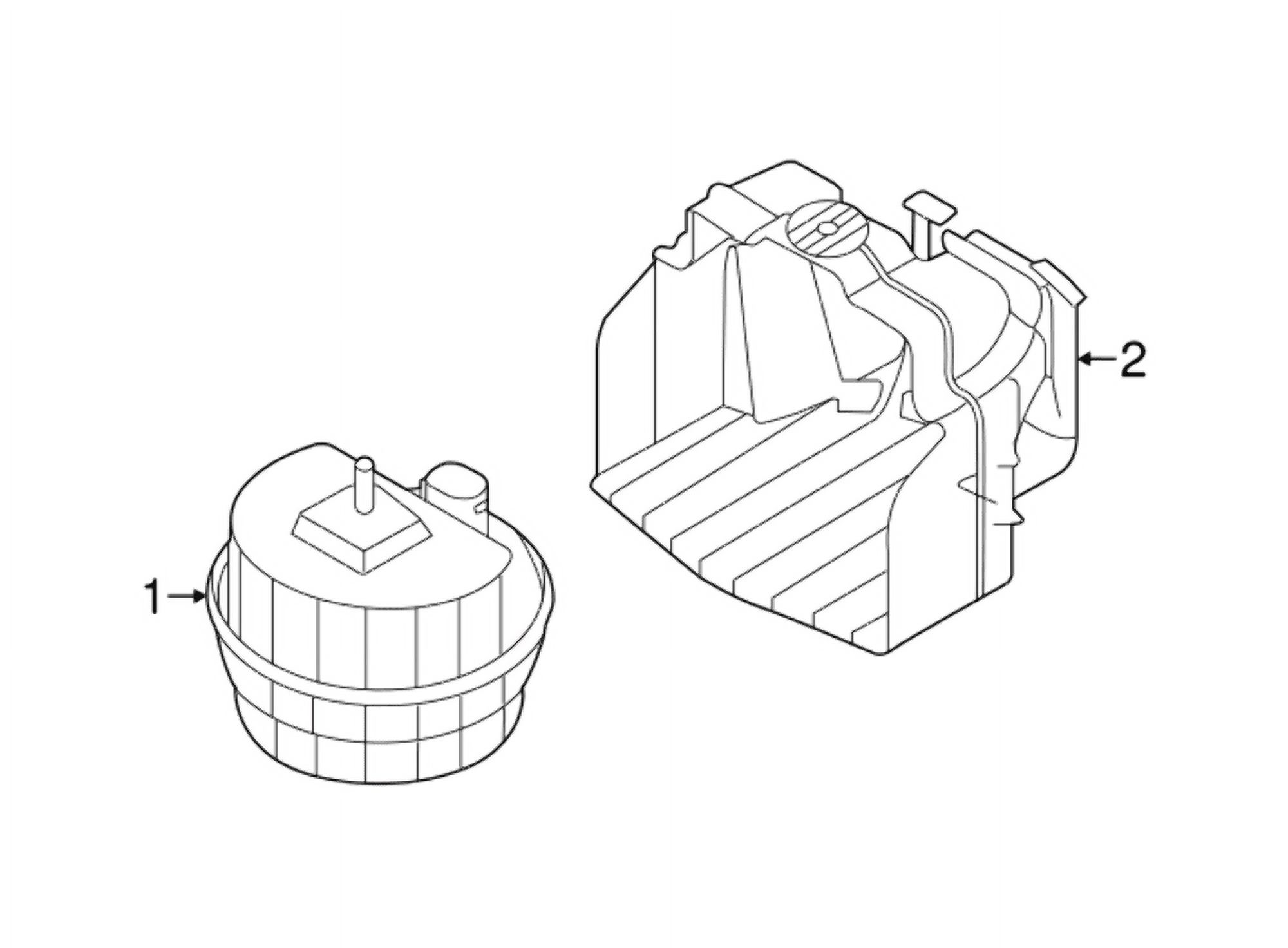 New Genuine BMW Bracket Alternative Power Side (2012-2019) OE 65759224277