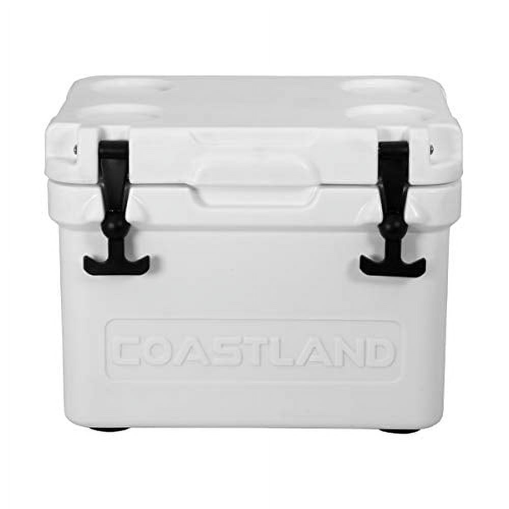 Coastland Bay Series Cooler Premium Everyday Use Insulated Rotomolded Cooler, Small Ice Chest for Tight Spaces, Soccer Games, & Tailgates