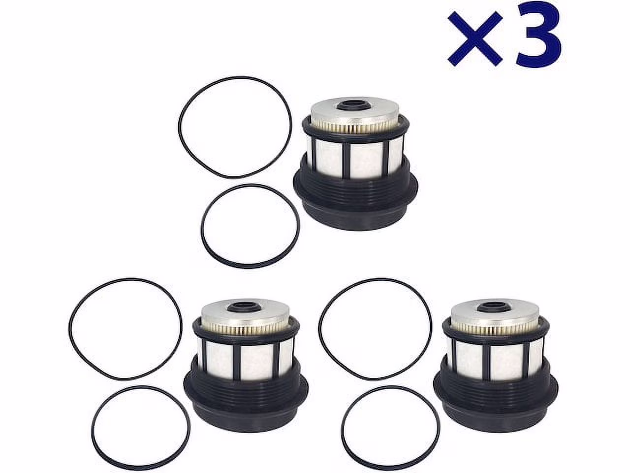Fuel Filter Kit - Compatible with 1999 - 2003 Ford F-350 Super Duty 7.3L V8 2000 2001 2002