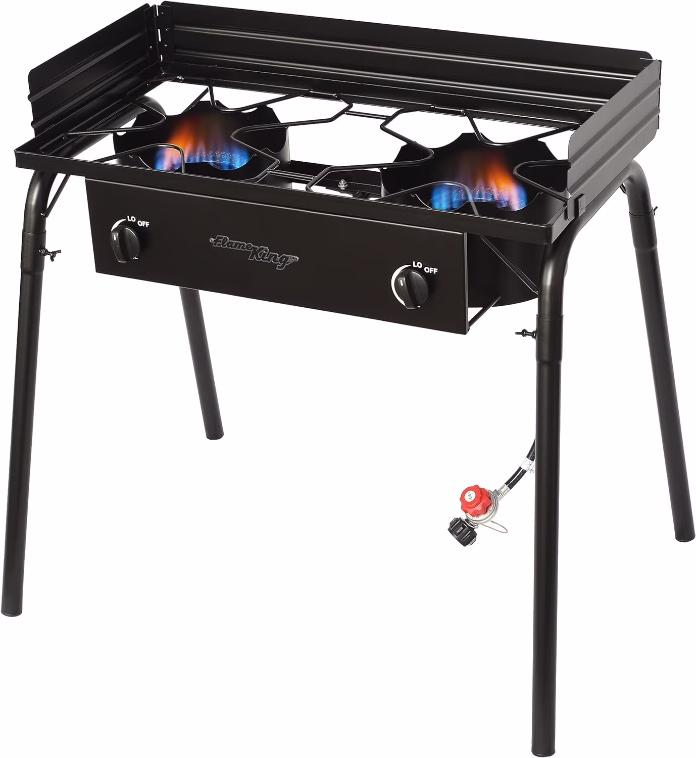 ZHANHAO 200,000 BTU Propane Burner Gas Stove Heavy Duty Turkey Fryer/Camp Cooker, Portable with Stand Great for Outdoor Cooking, Home Brewing & Canning