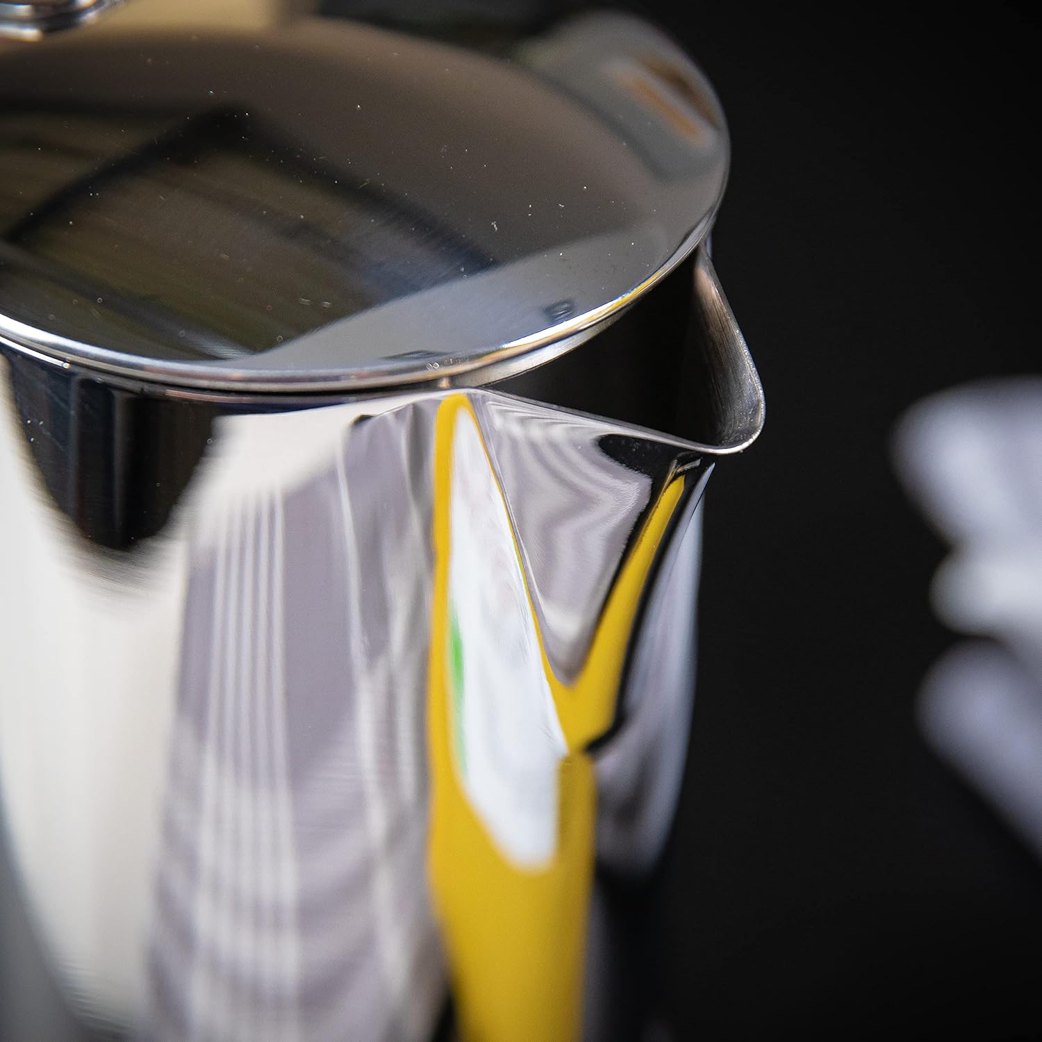 Aida Stainless Steel Stovetop Espresso Maker, Polished Stainless, 10 Cup,CI342246