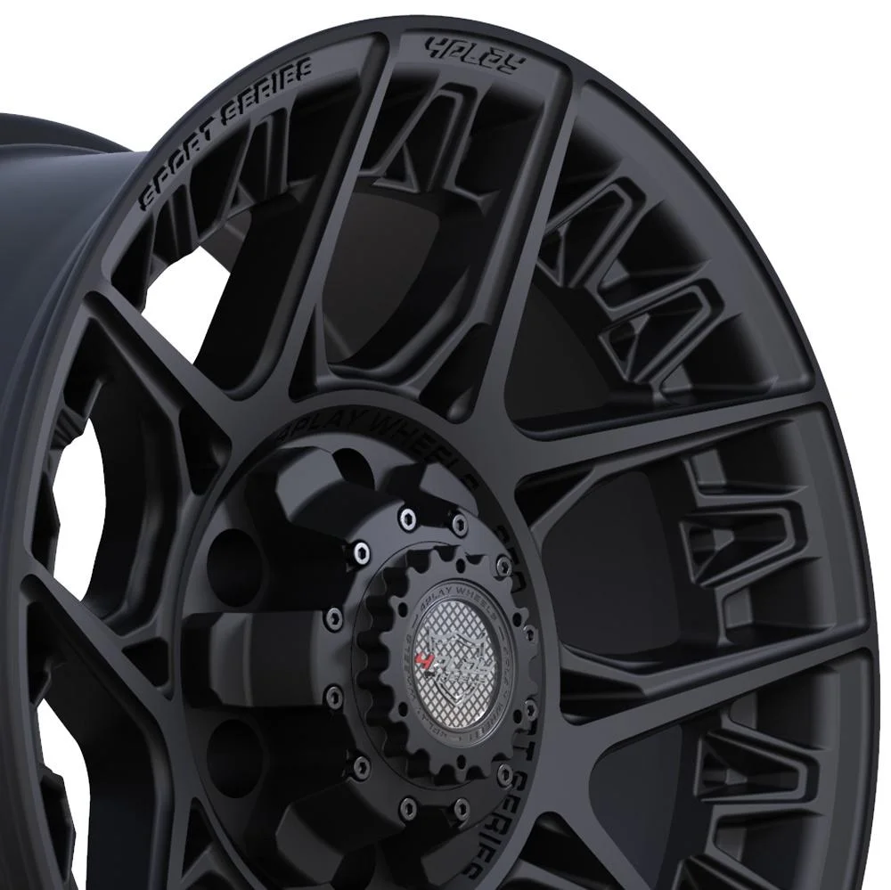 New 17 inch 4Play Wheel for GMC-Ford-Chevy Truck 4PS50 Satin Black Rim