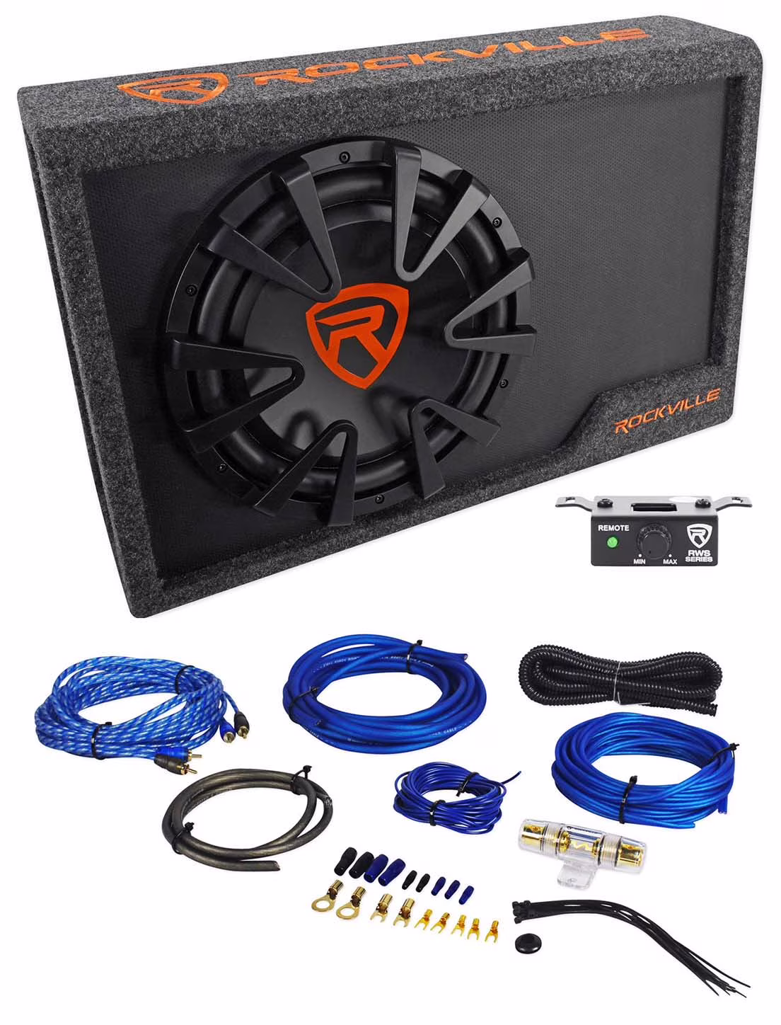 Rockville RWS12CA Slim 1200 Watt 12