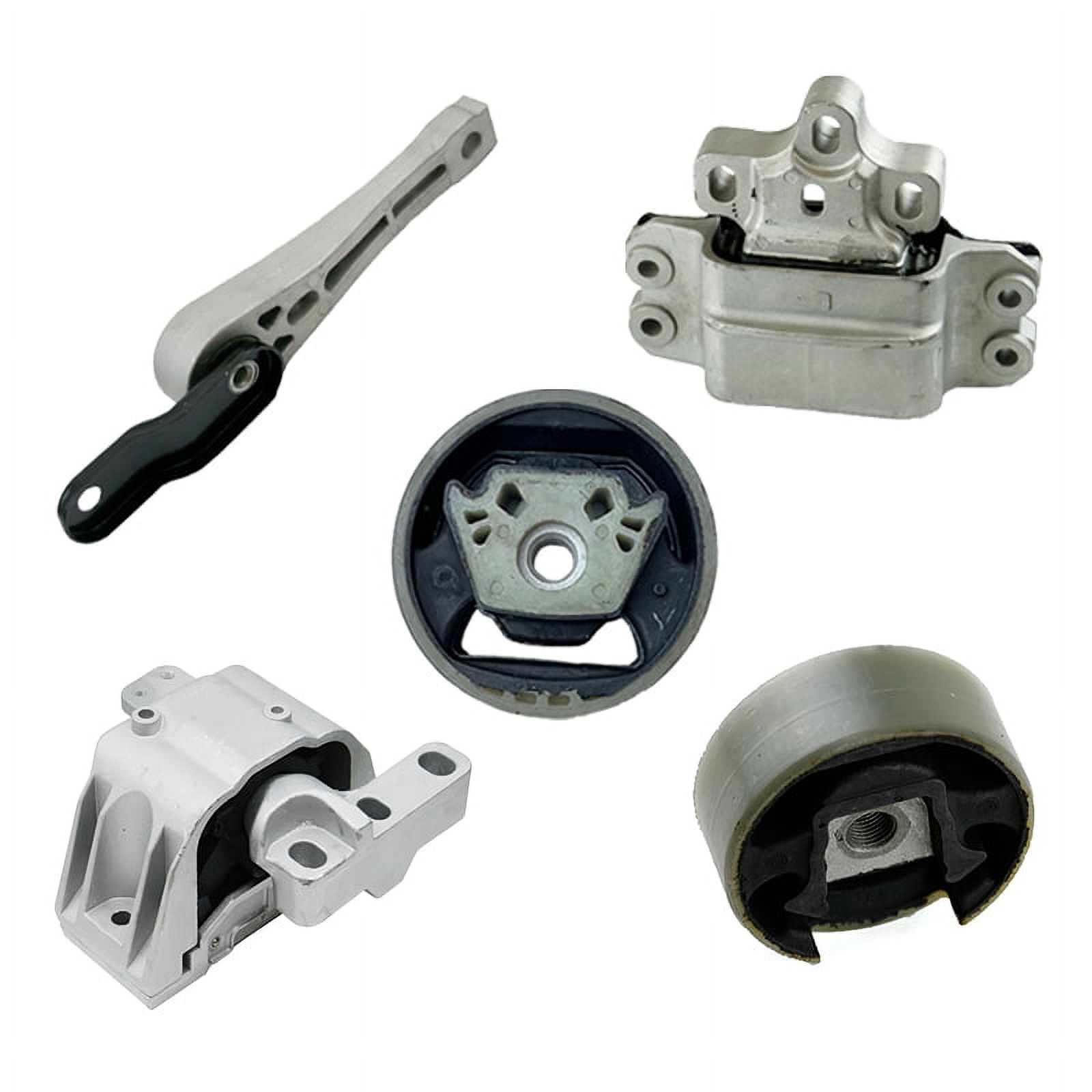 K3780 Engine Motor & Transmission Mount Kit 5PCS Compatible with 2012-2013 Volkswagen Golf R GAS AUTO/MANUAL | A6973 A6966 A4925 A4918 A6960HY