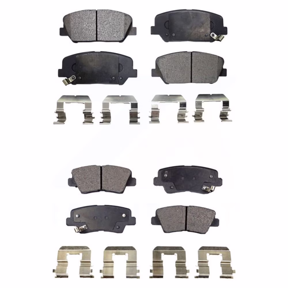 Front Rear Semi-Metallic Brake Pads Kit For Kia Optima 2.0L KPF-100173
