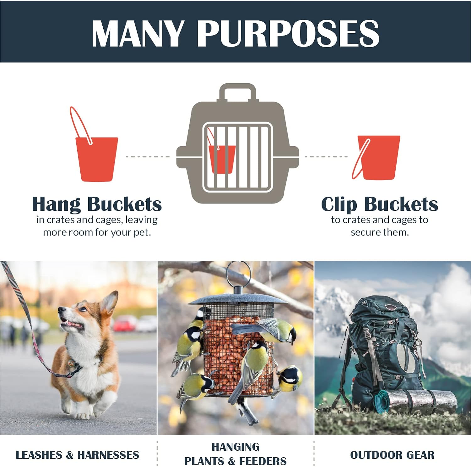 Pets Double Sided Carabiner