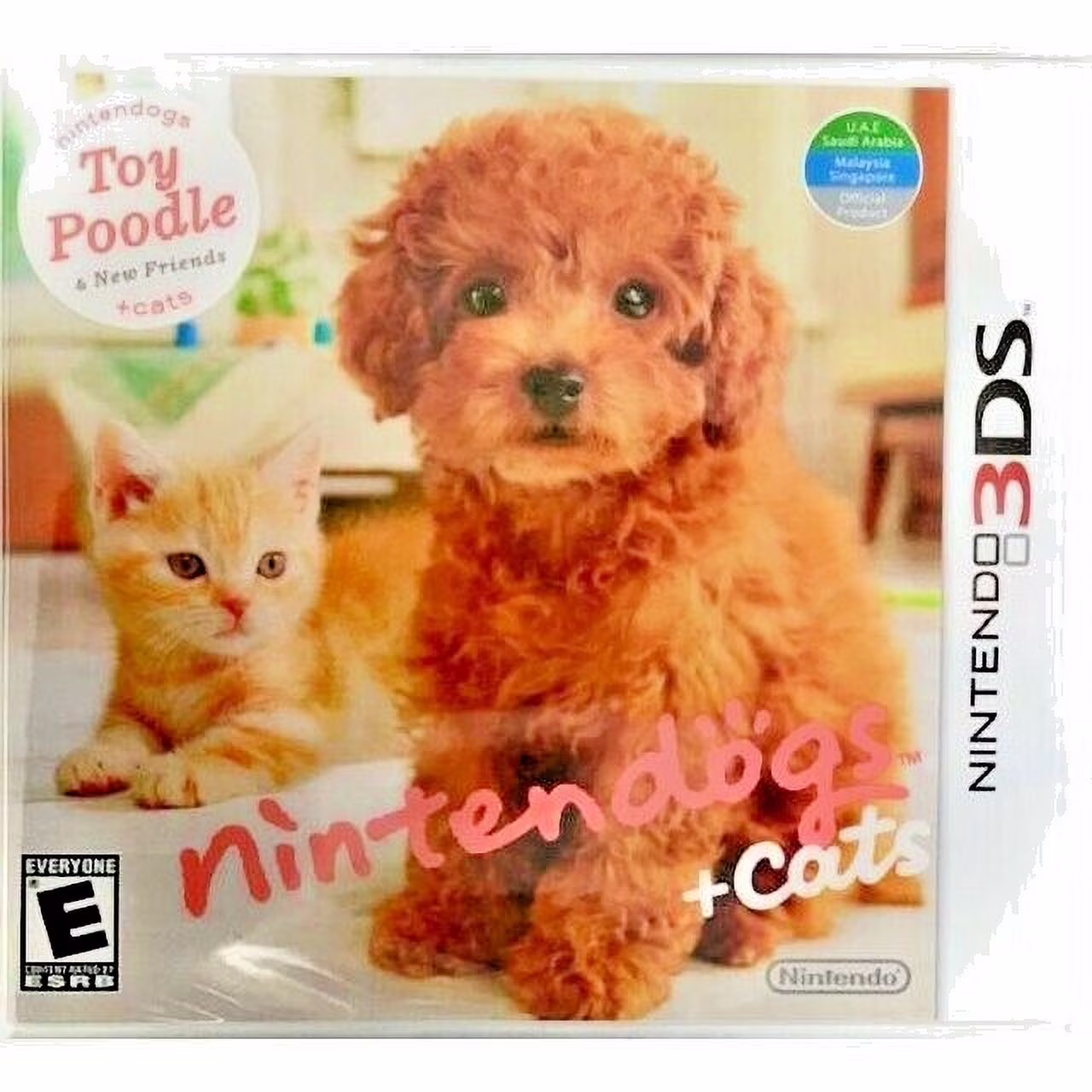 Brand New Game (Simulation) Nintendogs + Cats: Toy Poodle & New Friends 3DS