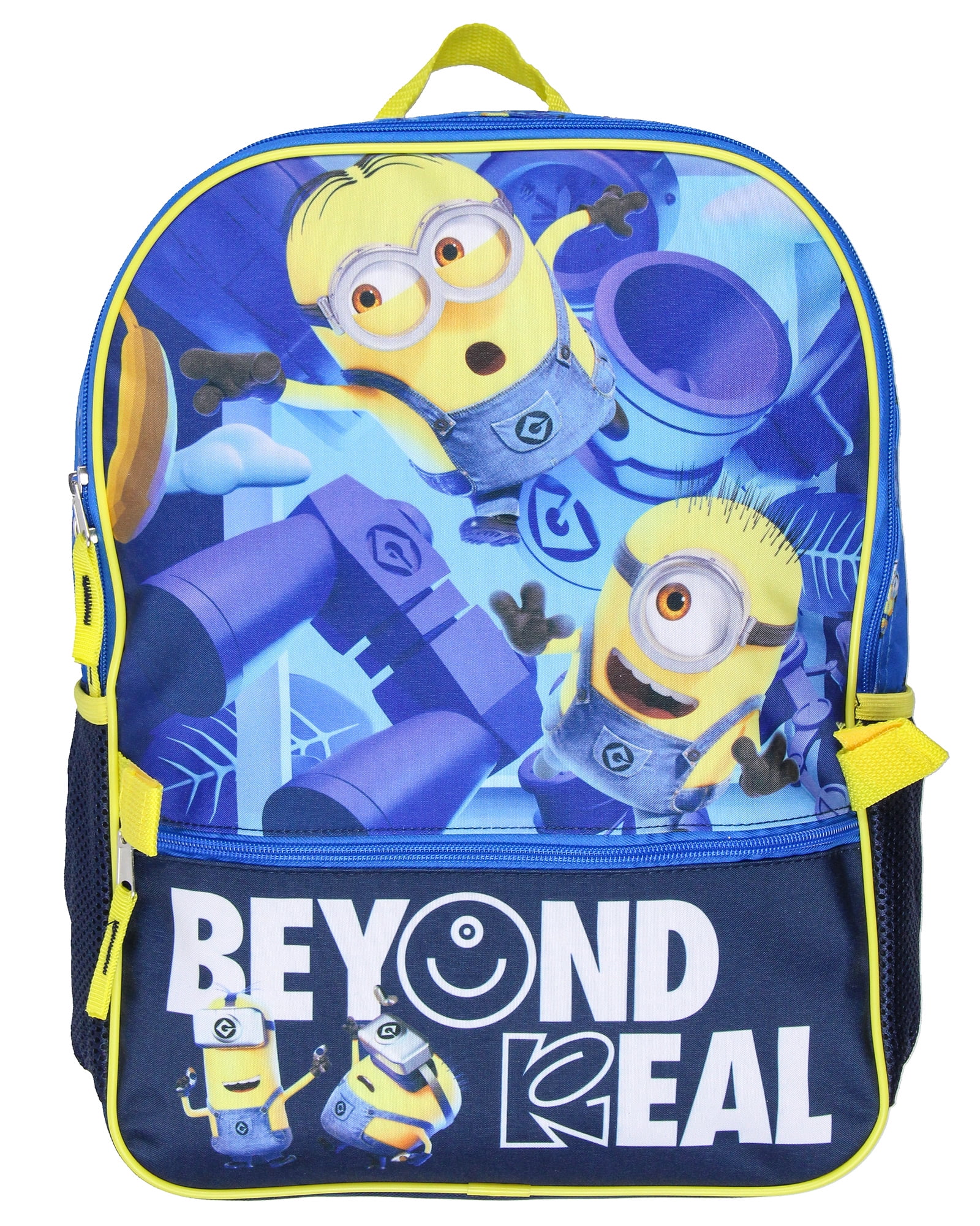 Despicable Me Minions School Travel Backpack And Lunch Box For Kids 2-Piece Set