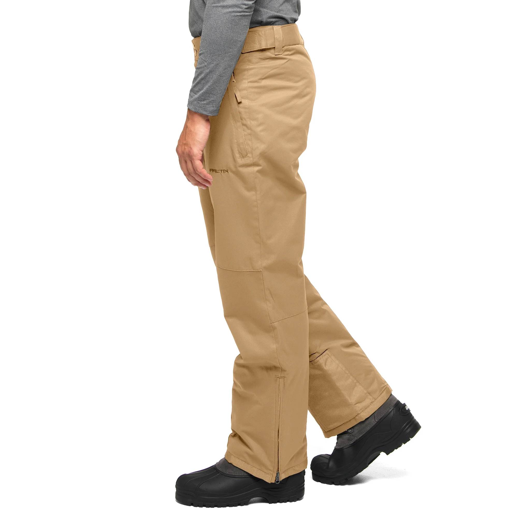Arctix Insulated Winter Pants for Men Snow & Cold Weather Gear, Khaki XL