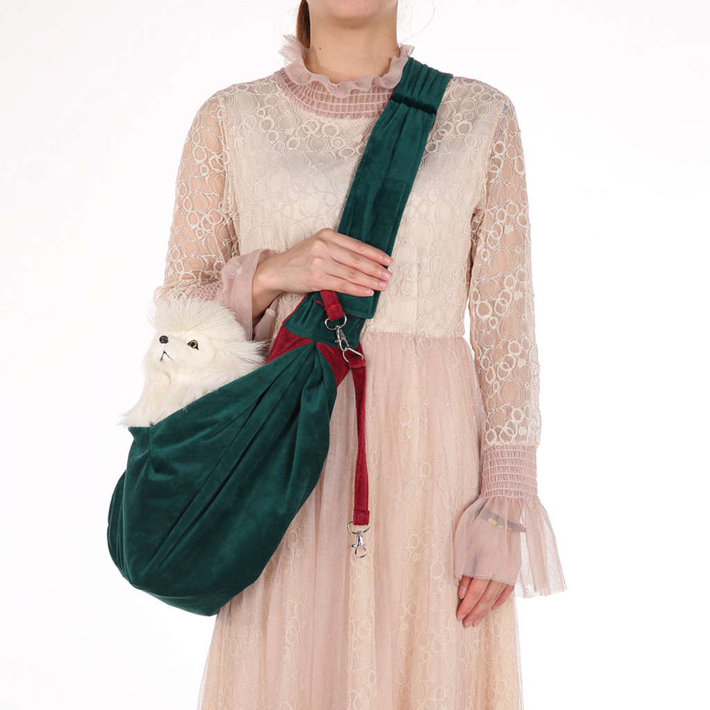 〖Hellobye〗Adjustable Small Pet Dog Cat Carrier Shoulder Sling Bag Tote Outside Travel Bag