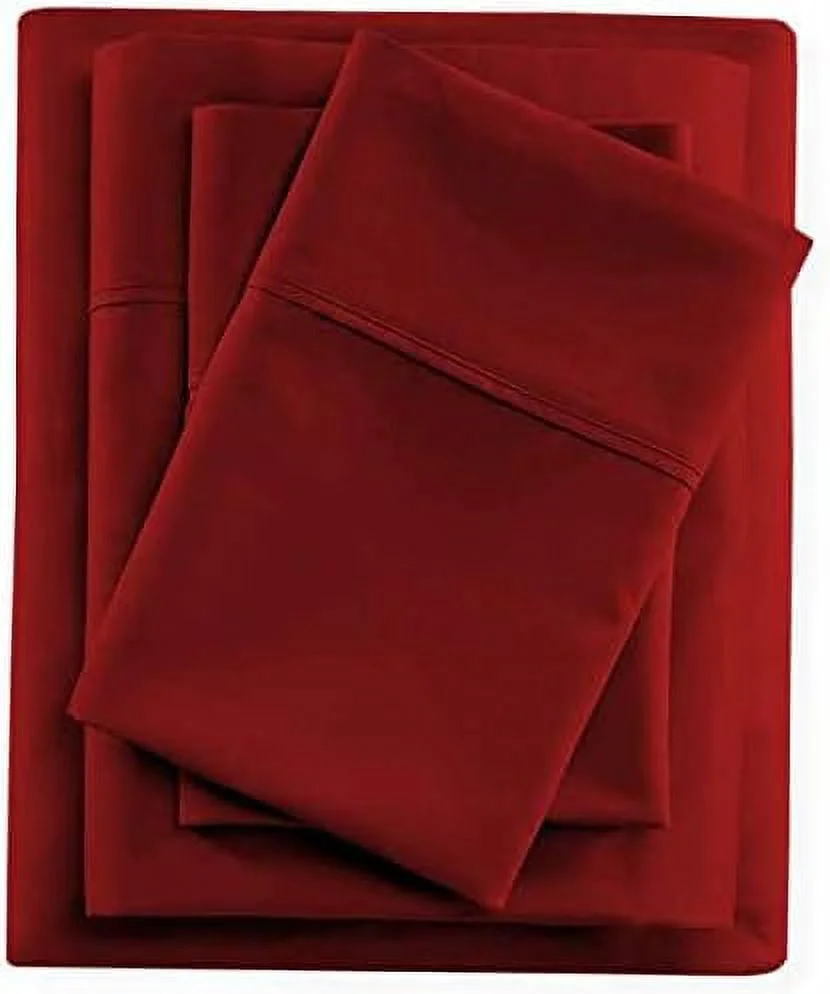 Bamboo Sheets Cal-King Size Bed Sheets 7 Piece Set, Pure 100% Organic Bamboo, 12