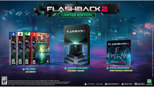 Flashback 2: Limited Edition for Playstation 5 [New Video Game] Playstation 5