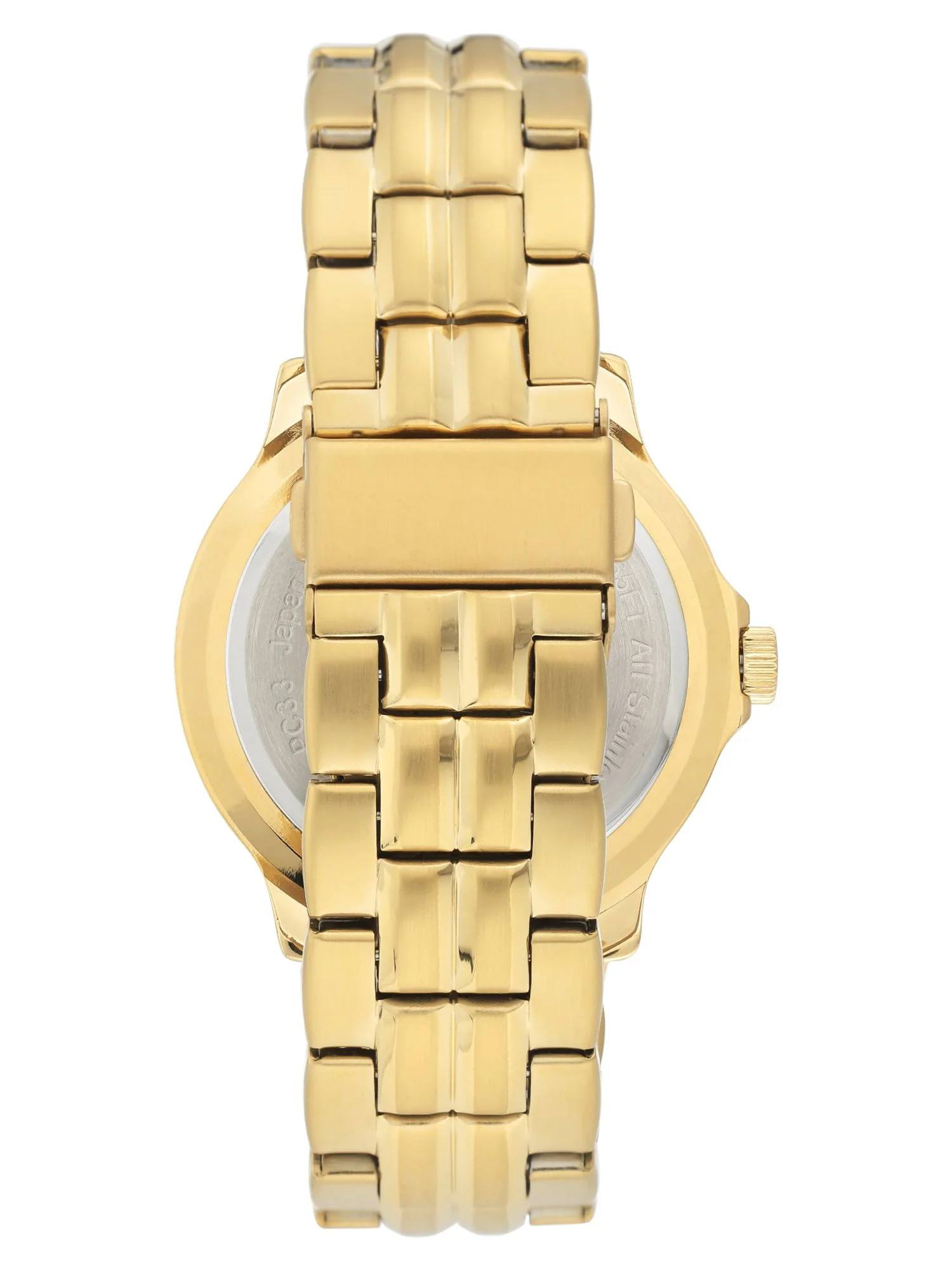 Armitron Men's Gold-Tone and Champagne Day Date Dress Watch