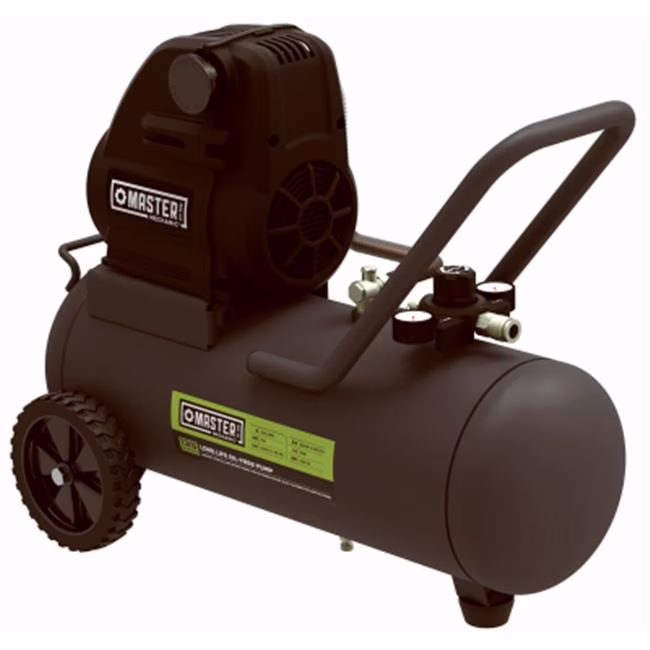 Master Mechanic Oil Free Portable Air Compressor - 8 gal - 120V 15A