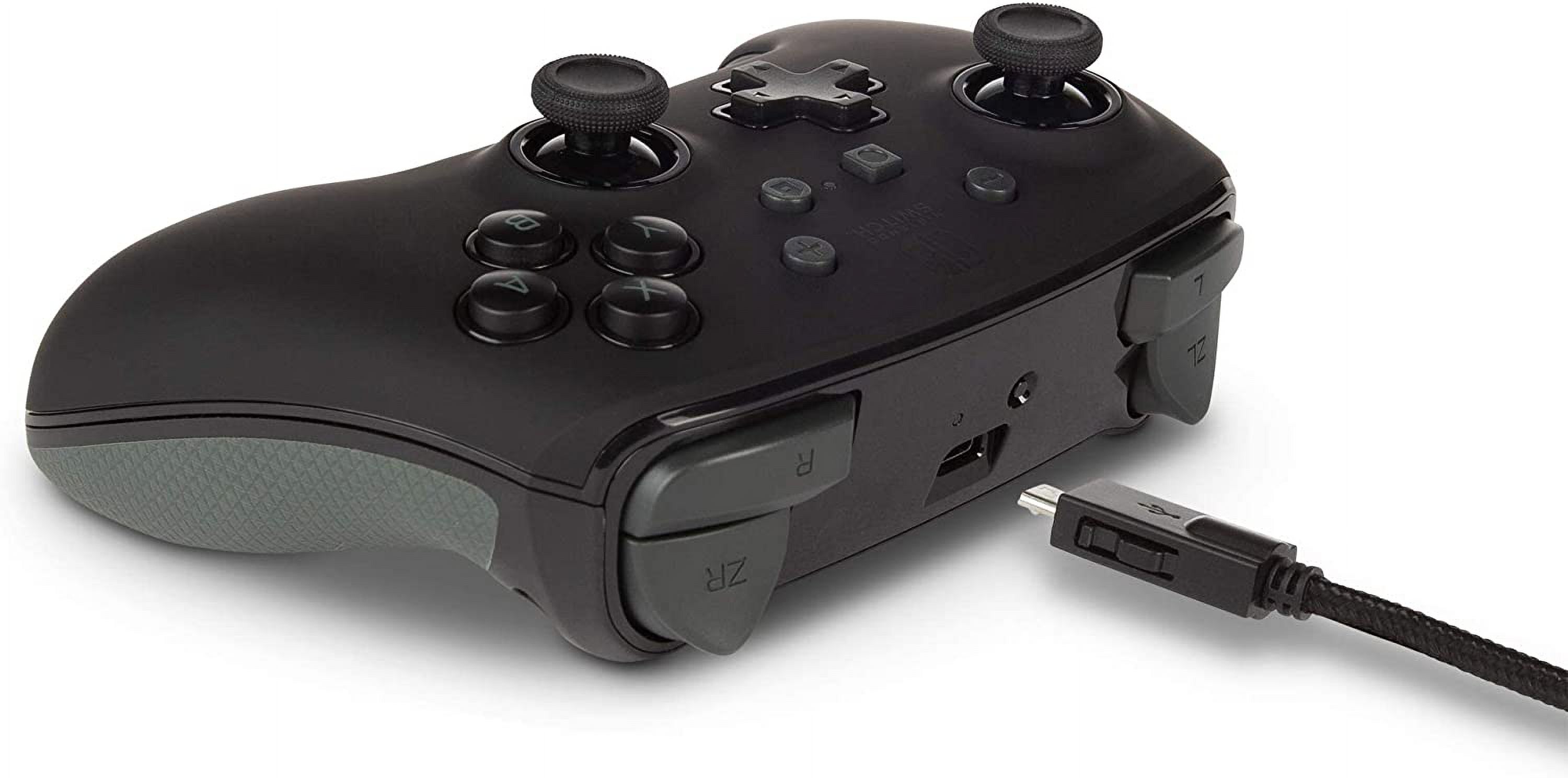 PowerA - Enhanced Wireless Controller for Nintendo Switch - Black With Cleaning Electric kit Bolt Axtion Bundle Like New