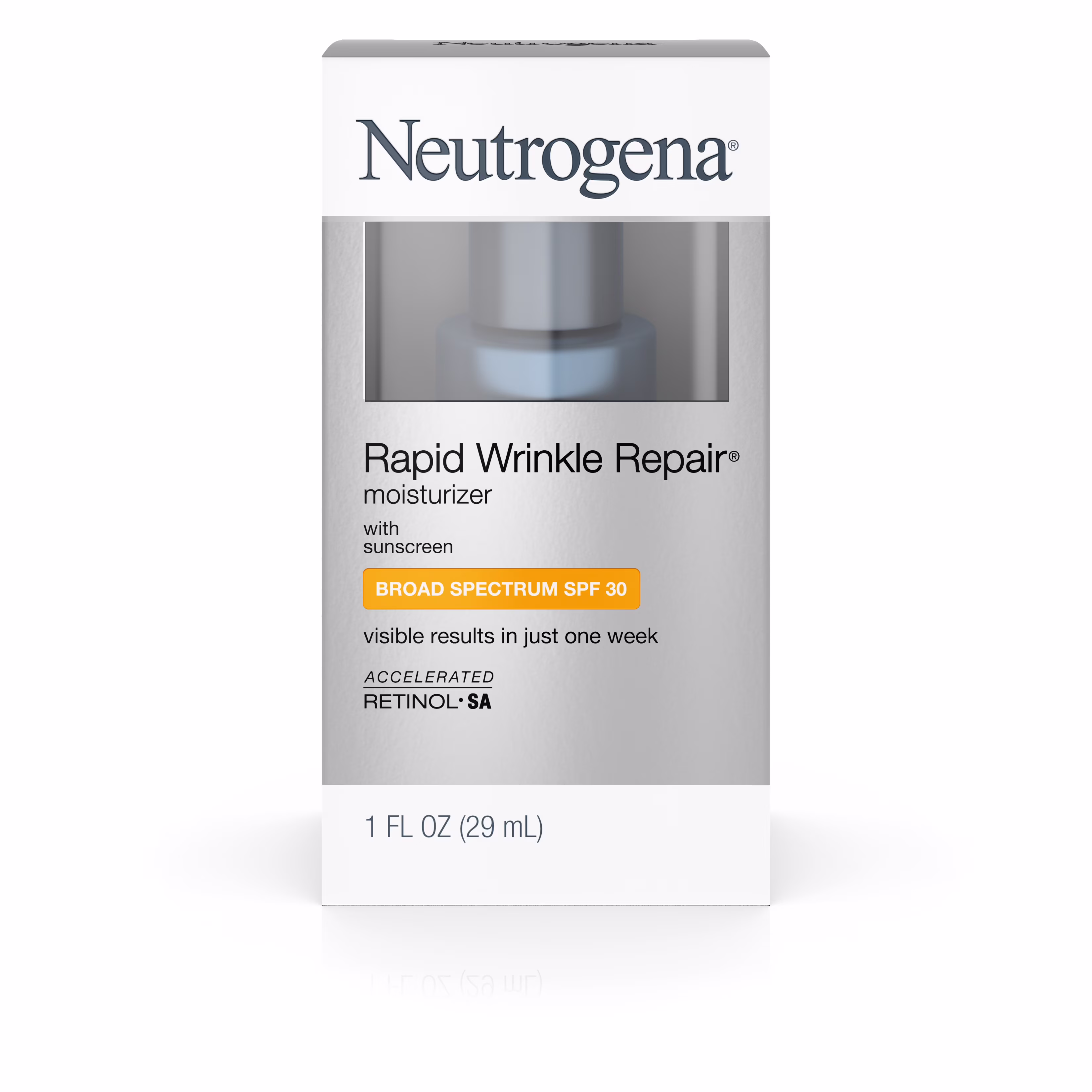 6 Pack Neutrogena Rapid Wrinkle Repair Moisturizer With Sunscreen SPF 30, 1 oz
