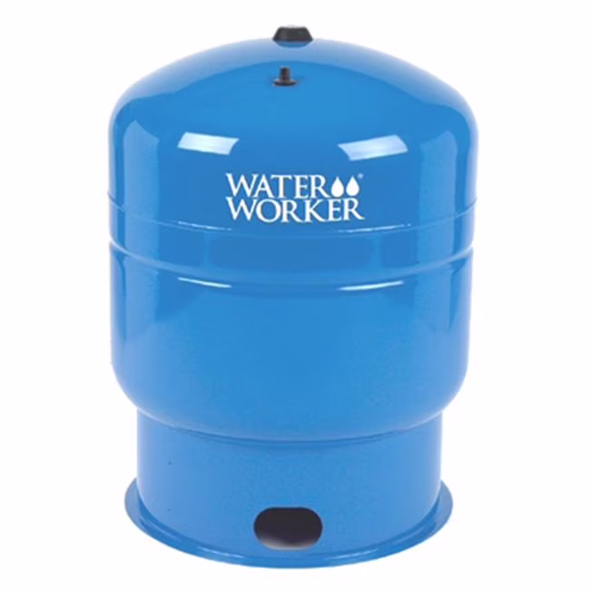 Water Worker  86 gal Vertical Pre-Charged Water Tank - Blue