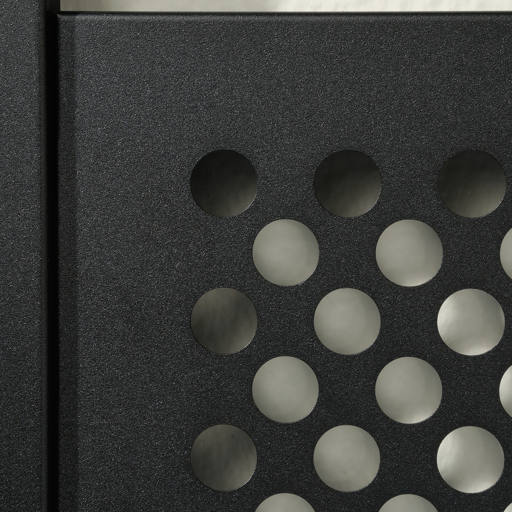 Sauder Boulevard Cafe Twin Headboard, Black Finish