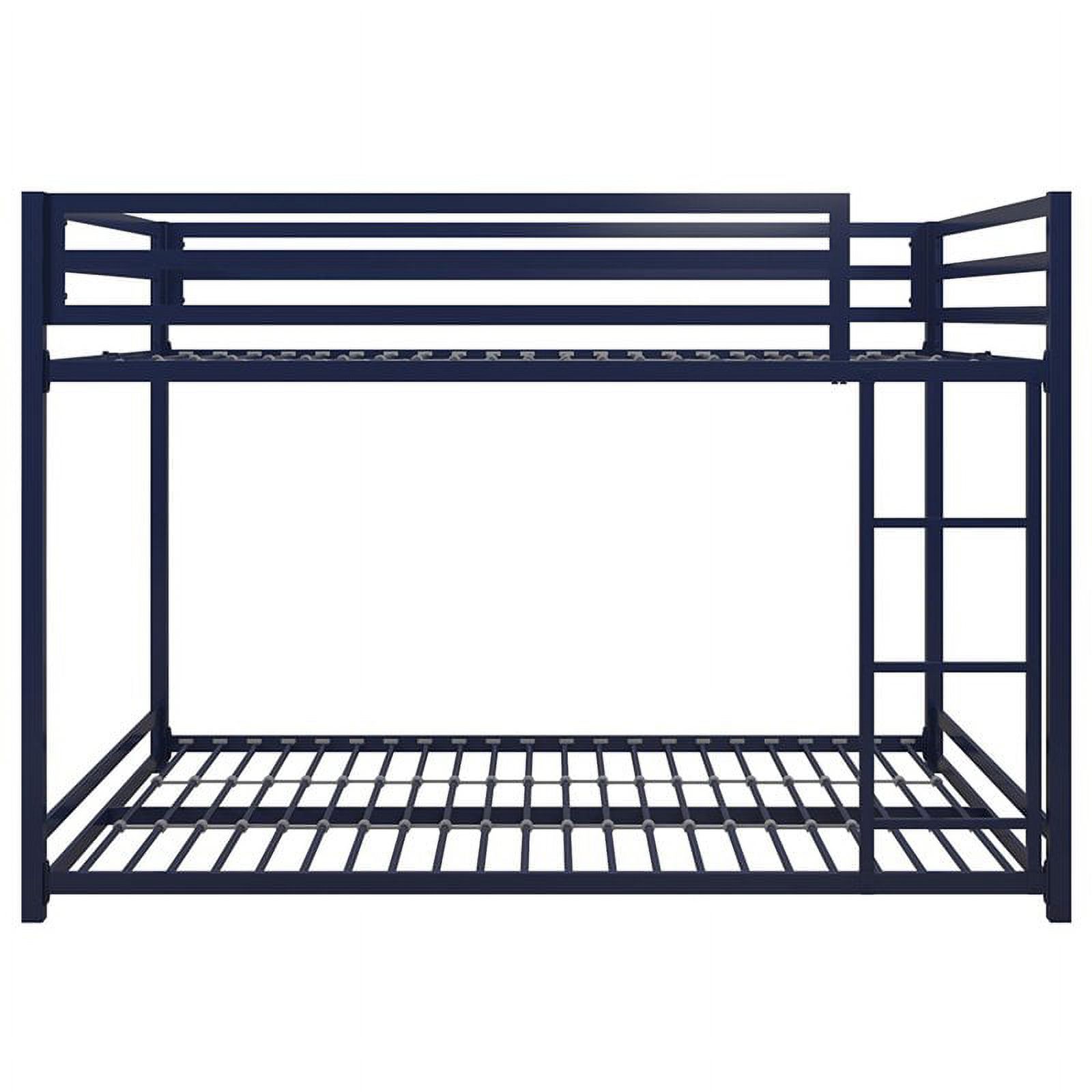 DHP Mabel Full Over Full Metal Bunk Bed in Blue