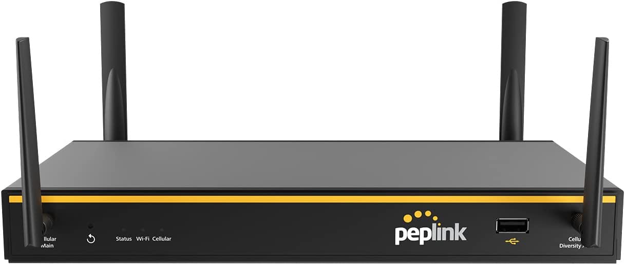 Peplink Balance 20X CAT 7 | 900Mbps Throughput| Futureproof SD-WAN Router for Small Business and Branches with 1 Year PrimeCare Warranty - BPL-021X-LTEA-US-T-PRM