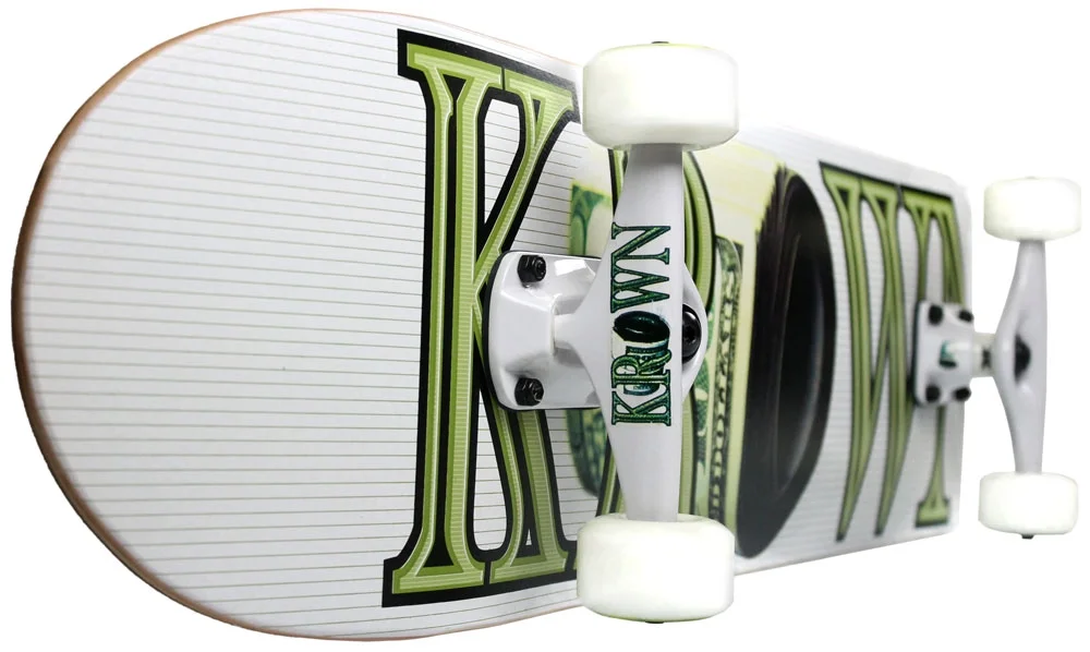 Krown Pro Skateboard Complete Money Roll 8.0