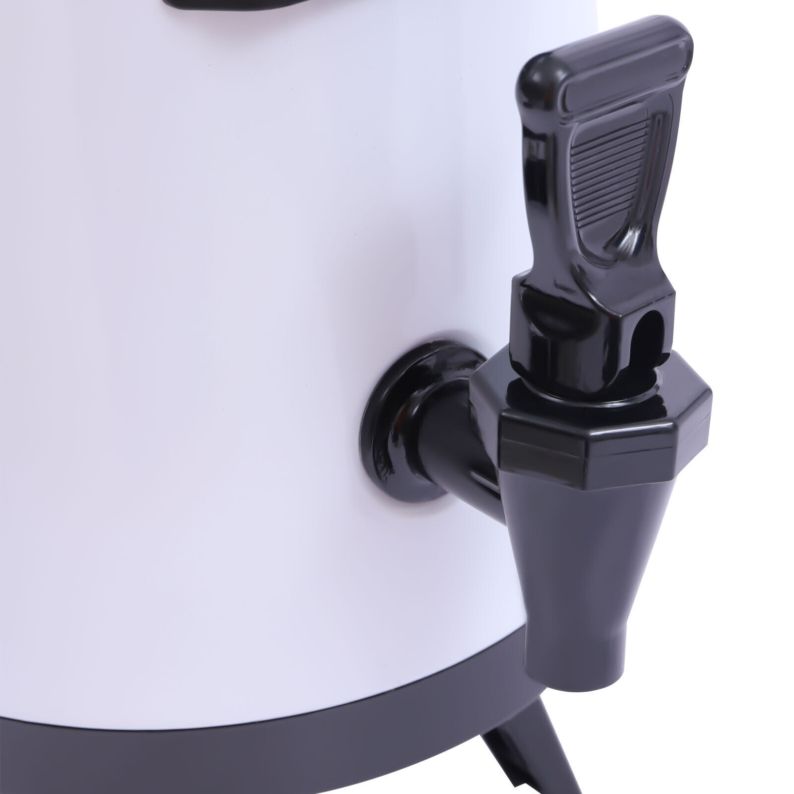 6L 1.6 Gallon Drinking Water Dispenser Hot Cold Drink Server Home Office White