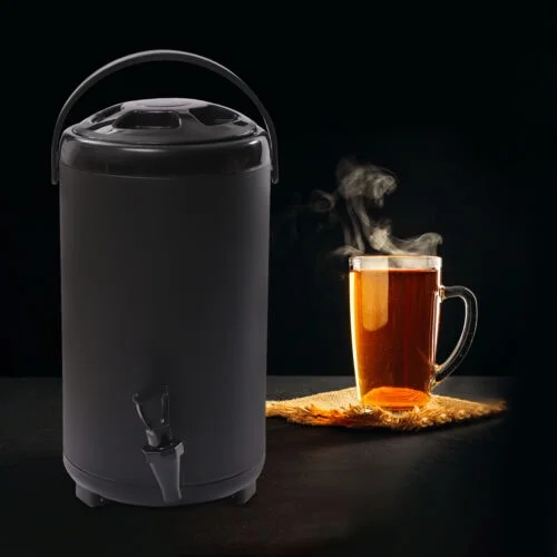 Stainless Steel Insulated Beverage Dispenser Insulated Thermal Hot and Cold Milk