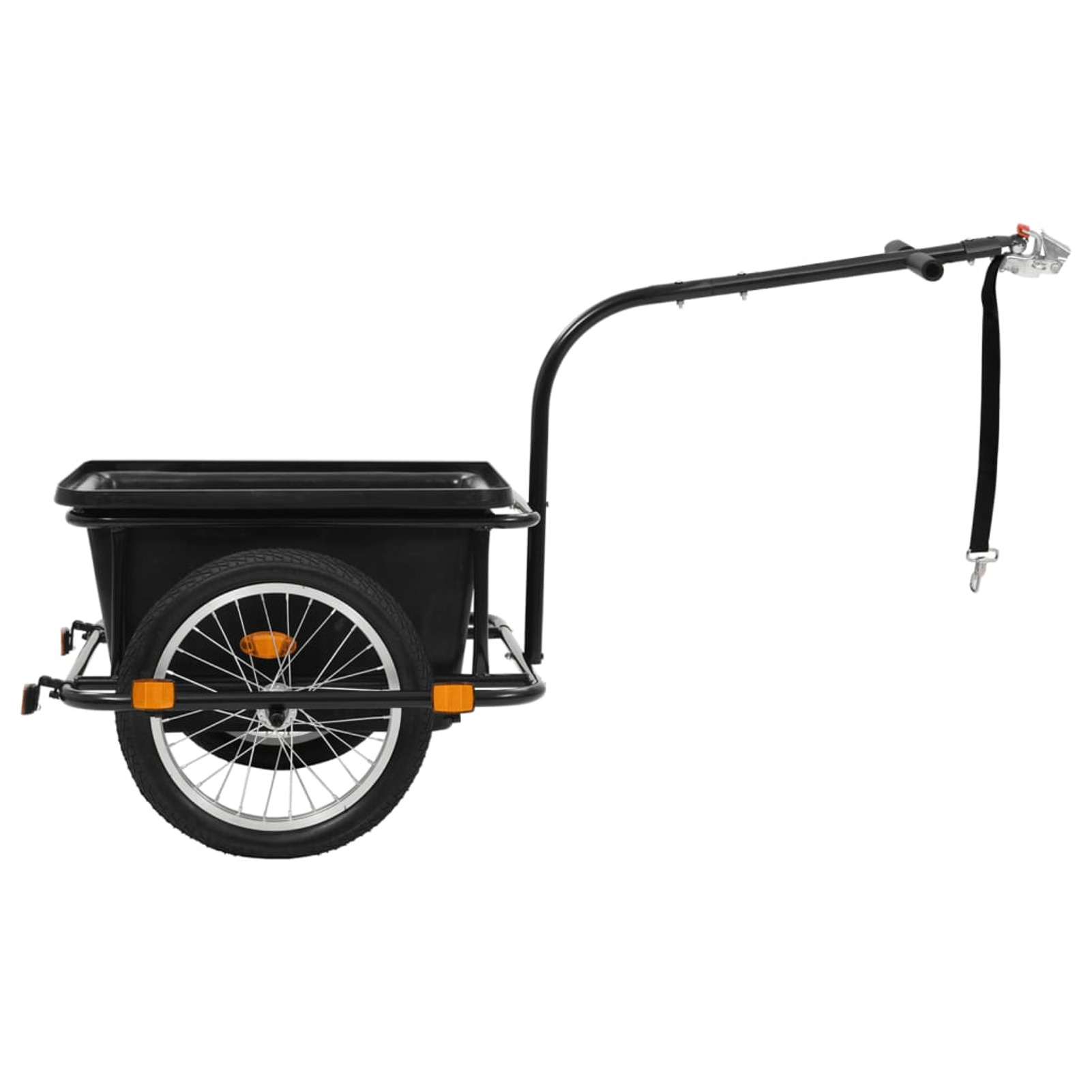 Uteam Black Bike Trailer 13.2 gal Capacity