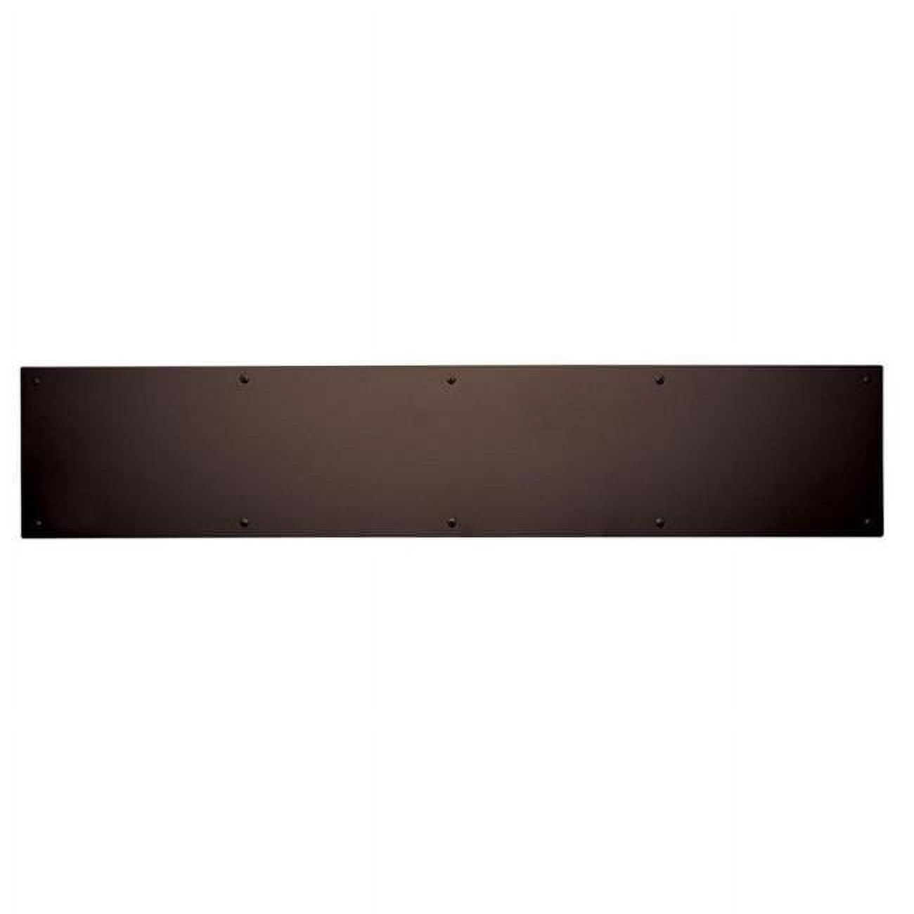 Trimco K0050613834V 8 x 34 in. Kick Plate Vis Pack, Dark Bronze Powder Coat