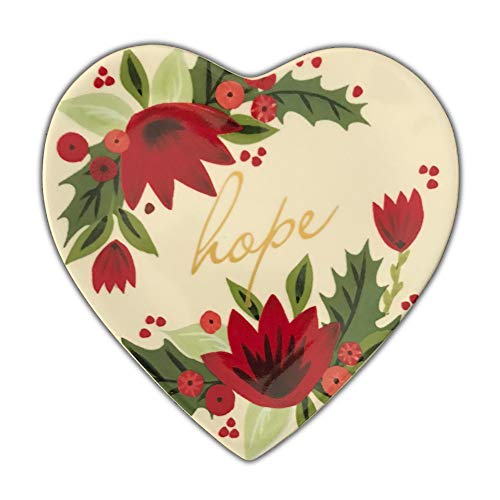 Demdaco - Trinket Plate Set - Botanical Hearts