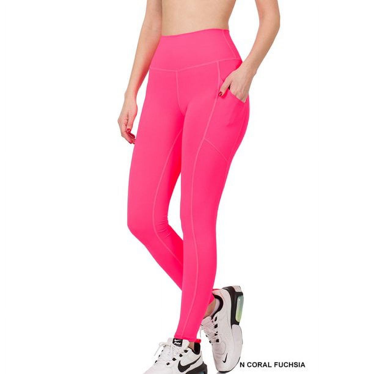 Zenana Slimming Athletic Leggings, Women's Yoga Pants