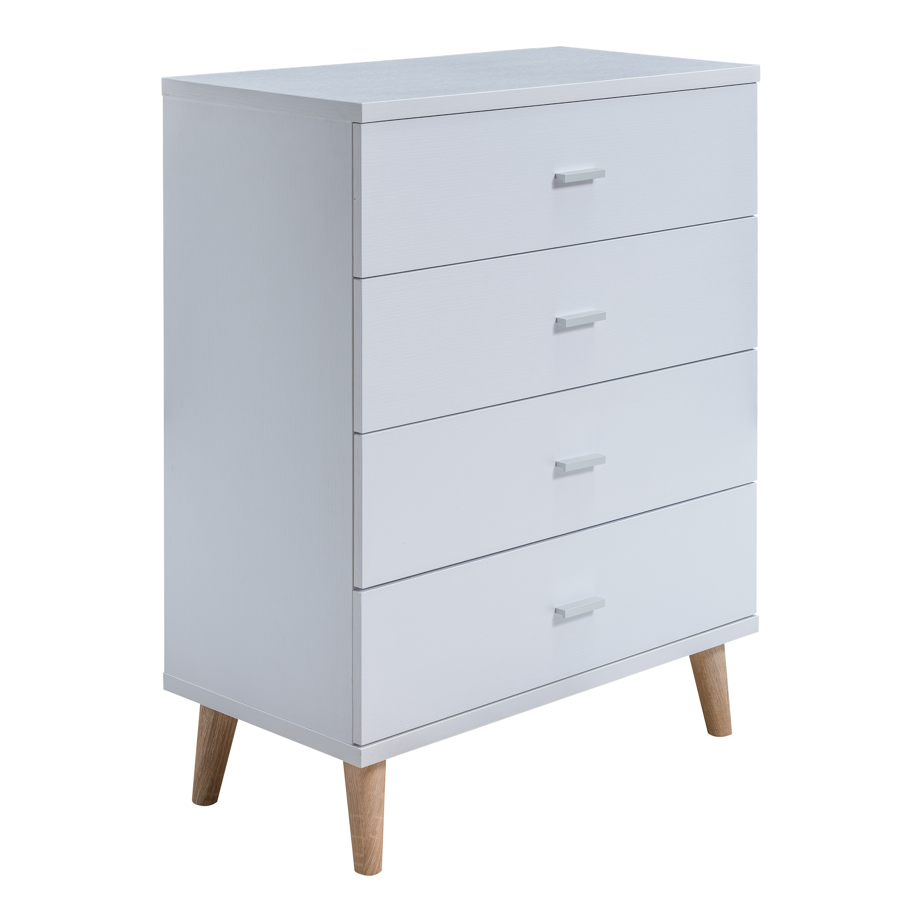 Enora Indoor 4-Drawer Wood White Chest for Bedroom by Furniture of America