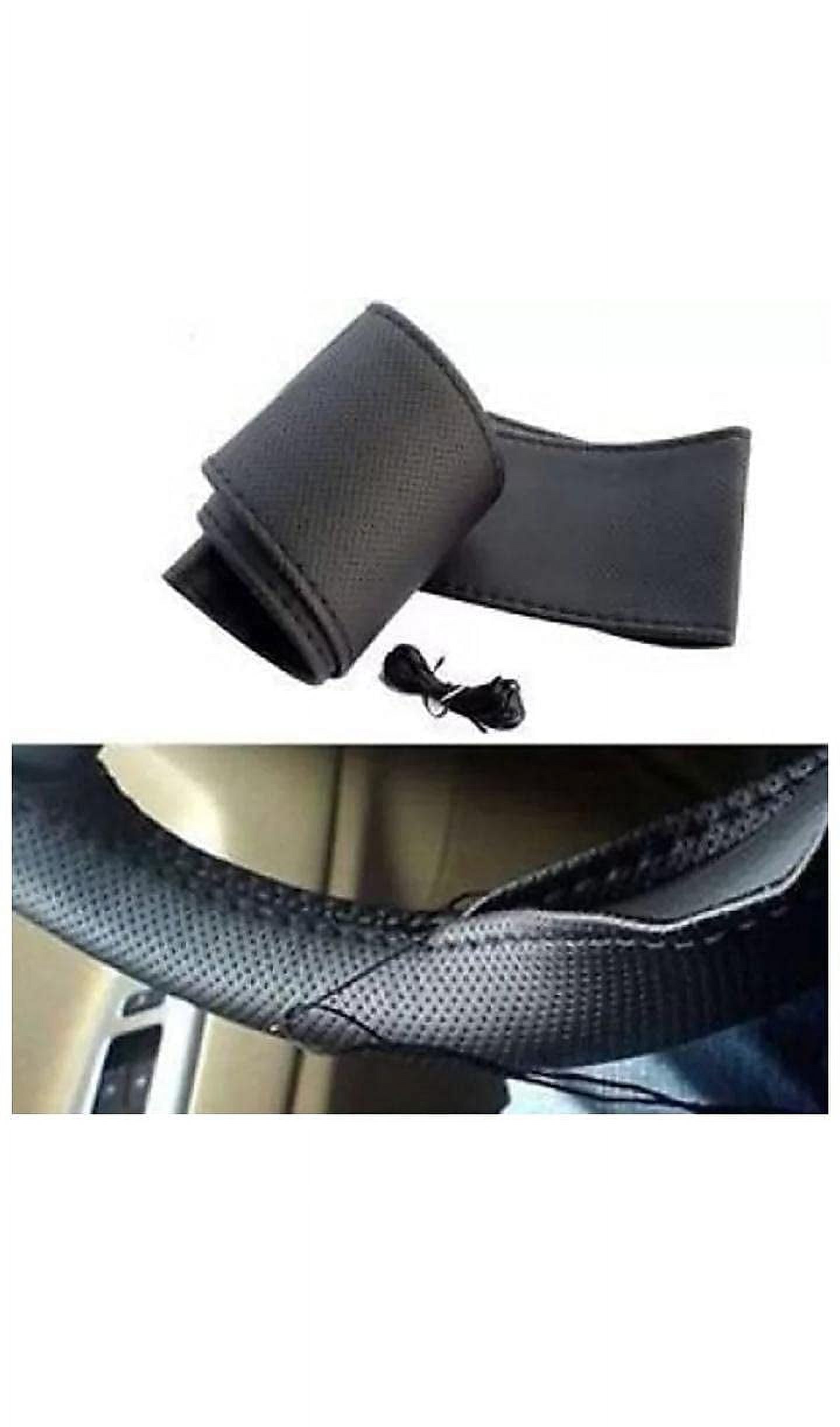 Car Steering Wheel Cover - Microfiber Leather, Breathable, Anti Slip Steering Wheel Cover for Hyundai Grand i10