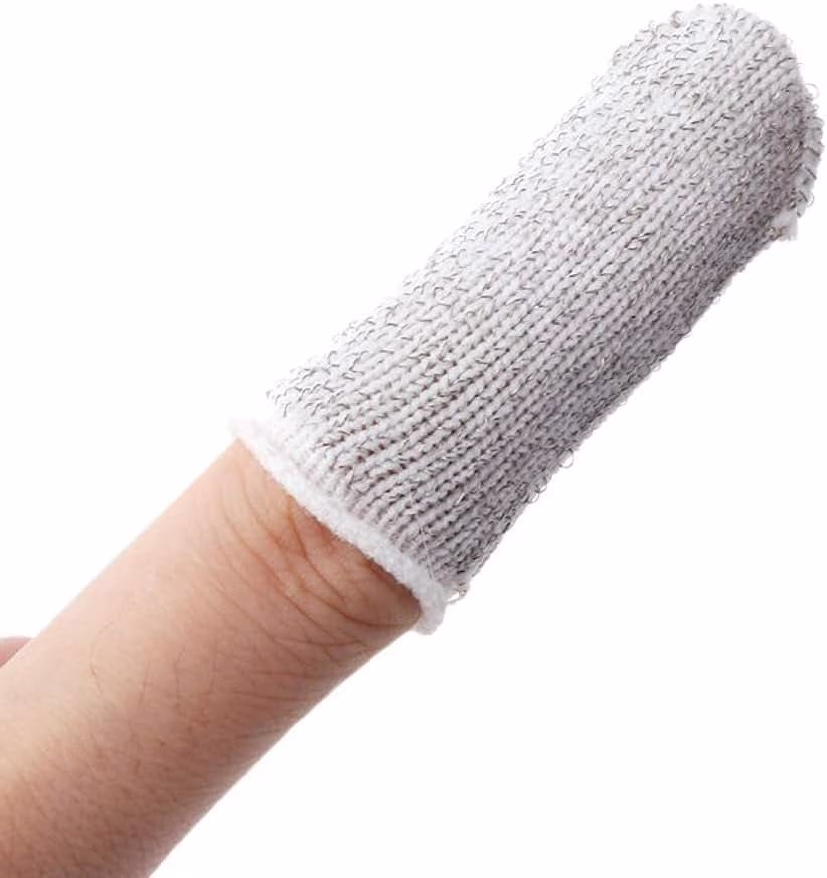 1 Pair Mobile Game Finger Sleeve,Touch Screen Thumb Sleeve Breathable Anti-Sweat-sensitive Target Keys for Android & iOS Mobile Game