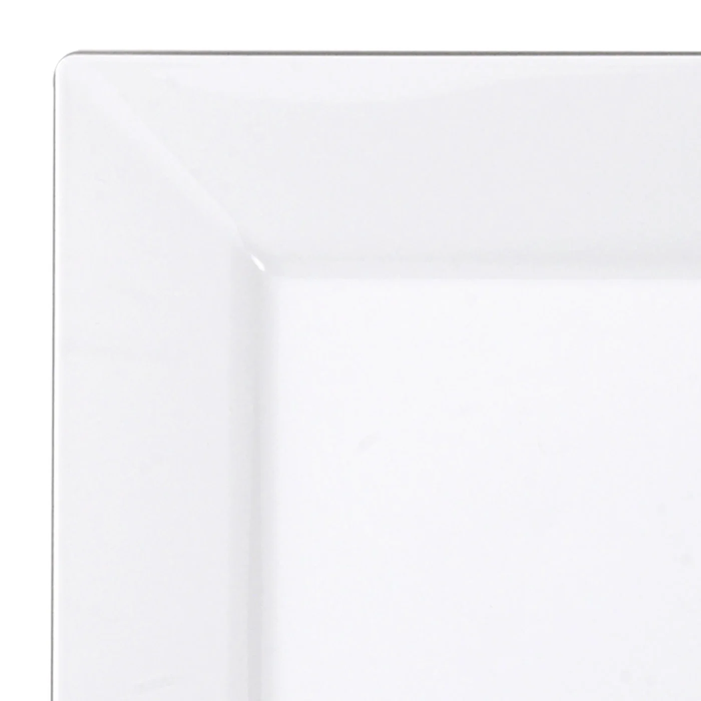 Disposable Plastic Party Dinnerware Set Large Square (60-Person Package)