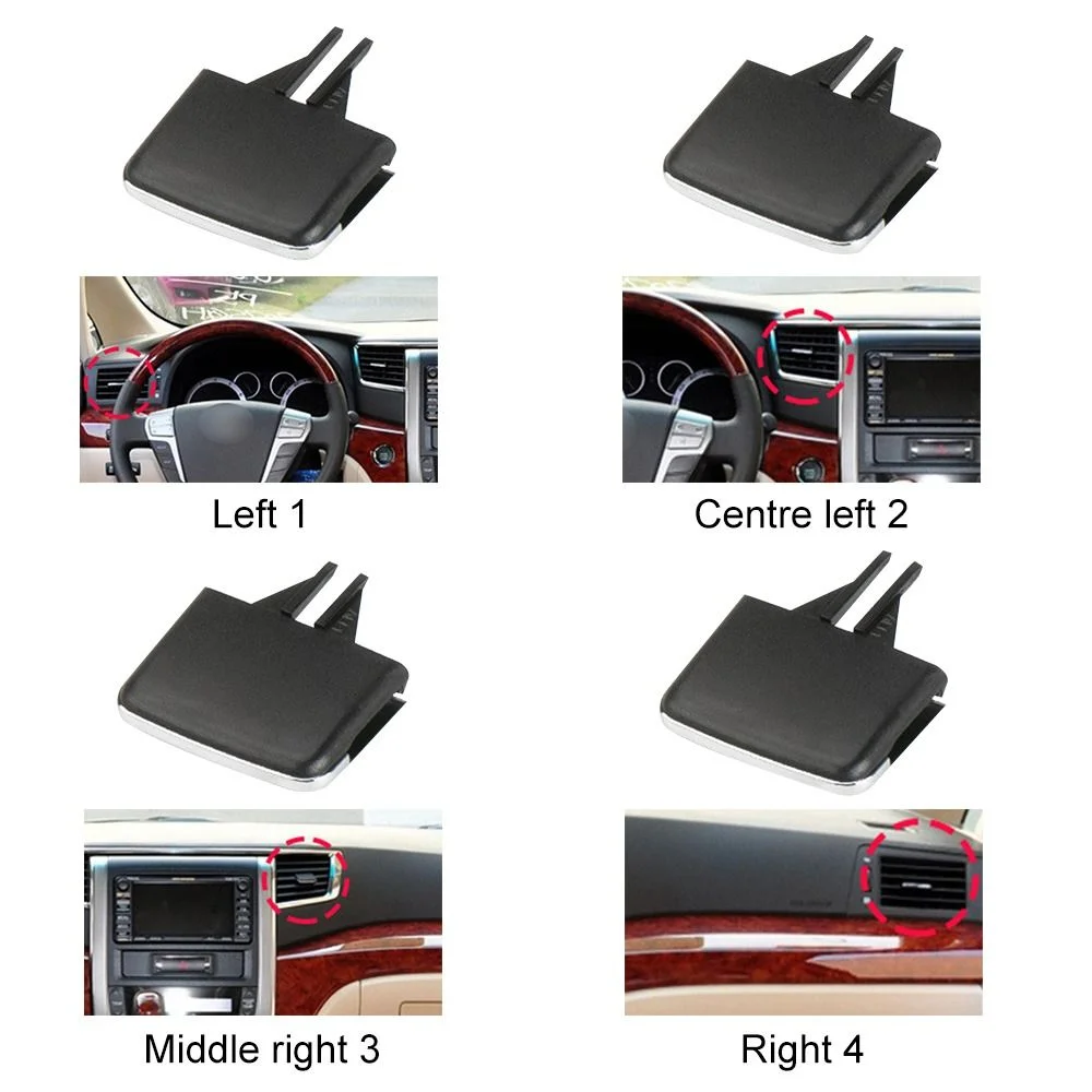 Repair Kits For Toyota Elfa 2011-2014 Accessories Qategory Automotive Air Conditioning Sliding Clips Exhaust Air Outlet Clips Air Outlet Clip CENTRE LEFT 2