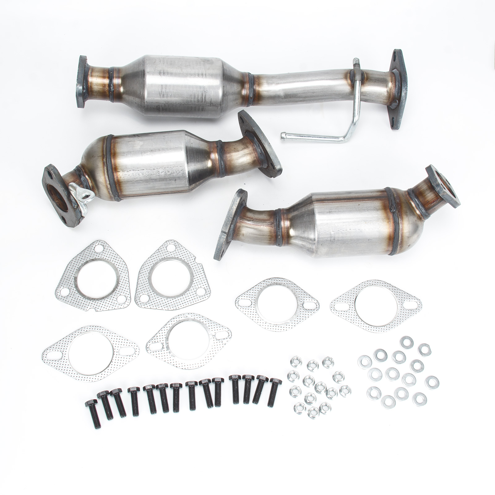 3PCS Catalytic Converter Set for Chevy Traverse Buick Enclave 3.6L V6 2009-2017