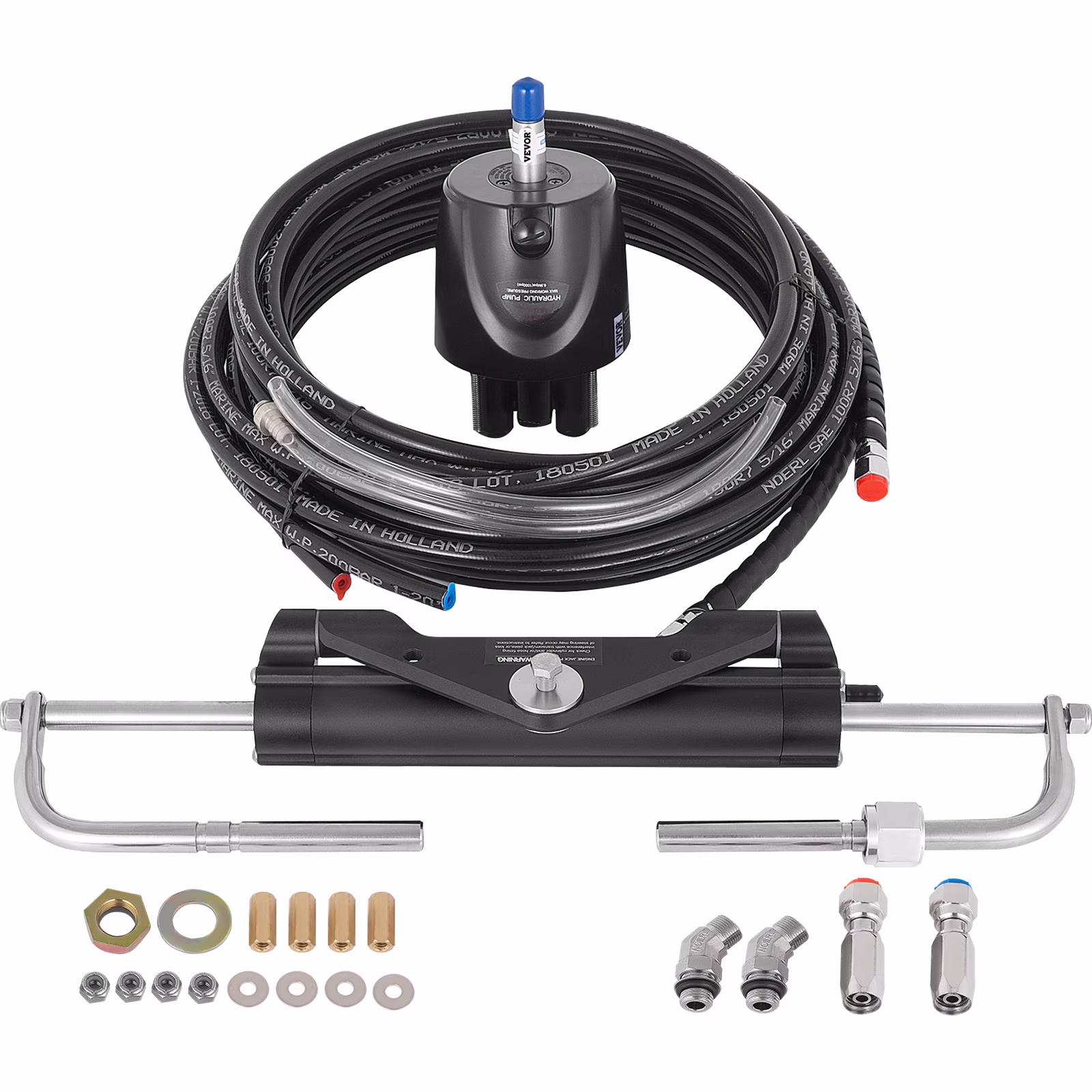 BENTISM 150HP Hydraulic Outboard Steering Kit Teleflex Marine S ystem