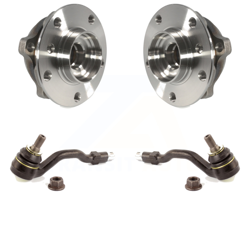 Transit Auto - Front Wheel Bearing And Tie Rod End Kit For 2010 BMW X3 K7T-100247