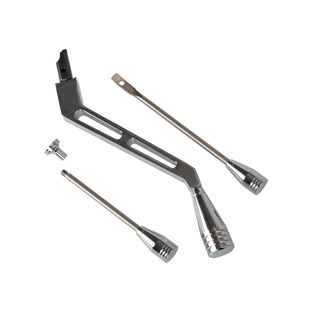 Walmeck Car Aluminum Gear Shifter Turn Signal Lever Hazard Tilt Kit Modified Accessories Replacement for GMColumn 1967-1994