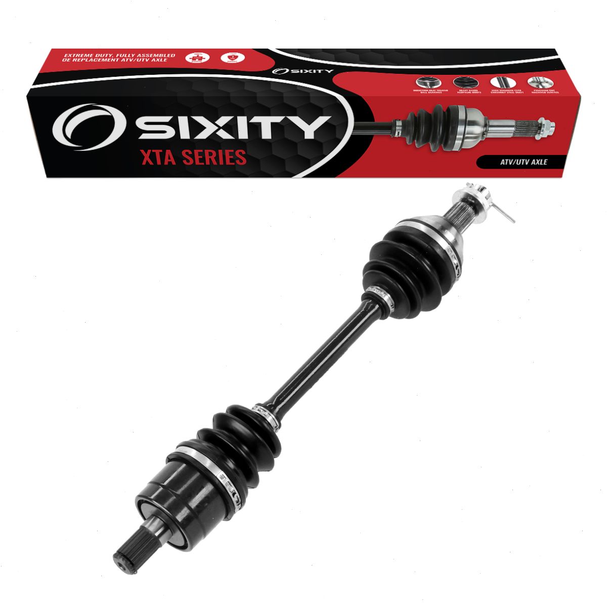 Sixity XTA Rear Left Axle compatible with Honda TRX420FA Rancher AT TRX420FPA 4x4 w  Power Steering 2009-2014