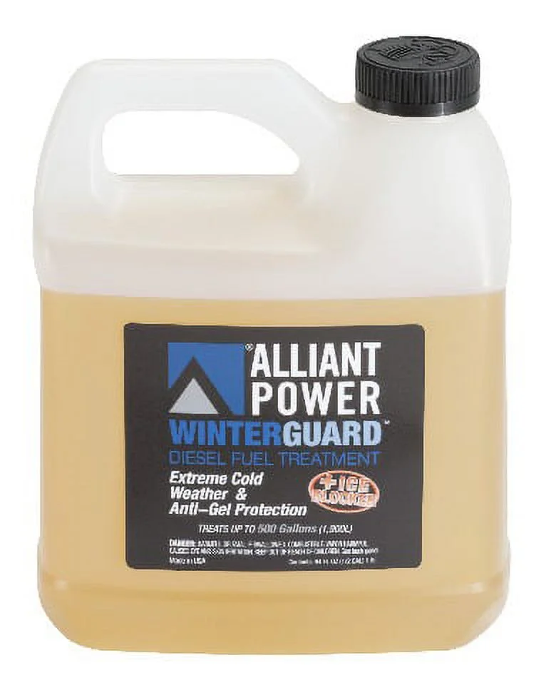 Alliant Power WINTERGUARD Diesel Fuel Treatment | 6 Pack of 1/2 Gallon Jugs | # AP0507