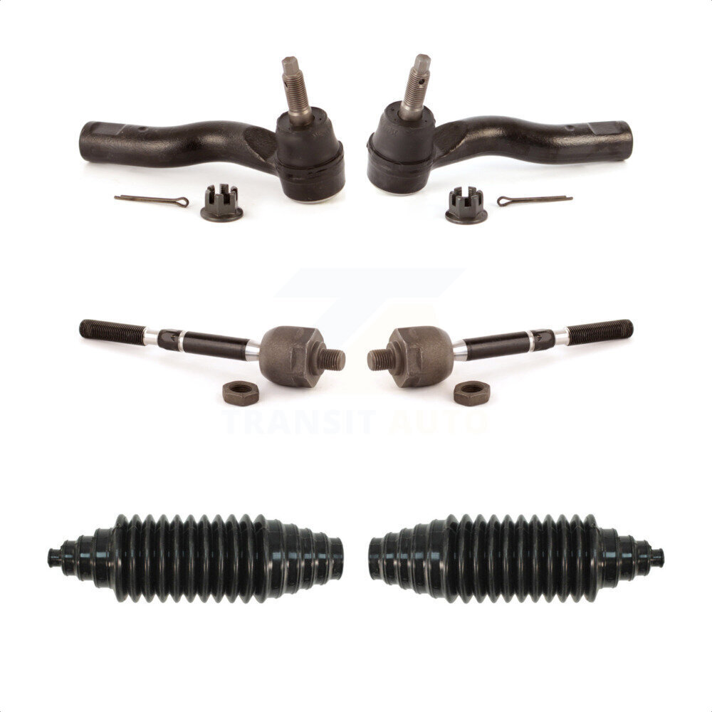 Transit Auto - Front Steering Tie Rod End & Boot Kit For Ford Fusion Lincoln MKZ Mercury Milan KTB-100810