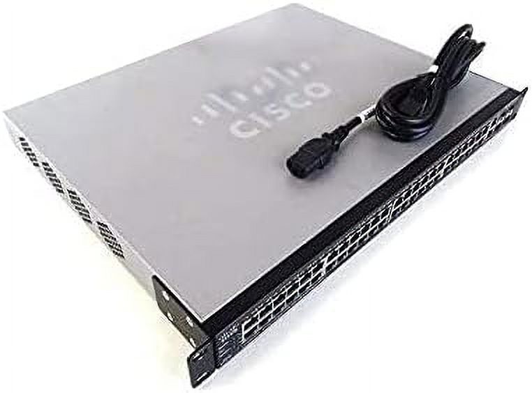 Restored Cisco SG500-52P-K9-NA 48Port Gigabit Ethernet PoE+ 2xGE/2x5GE SFP Switch (Refurbished)