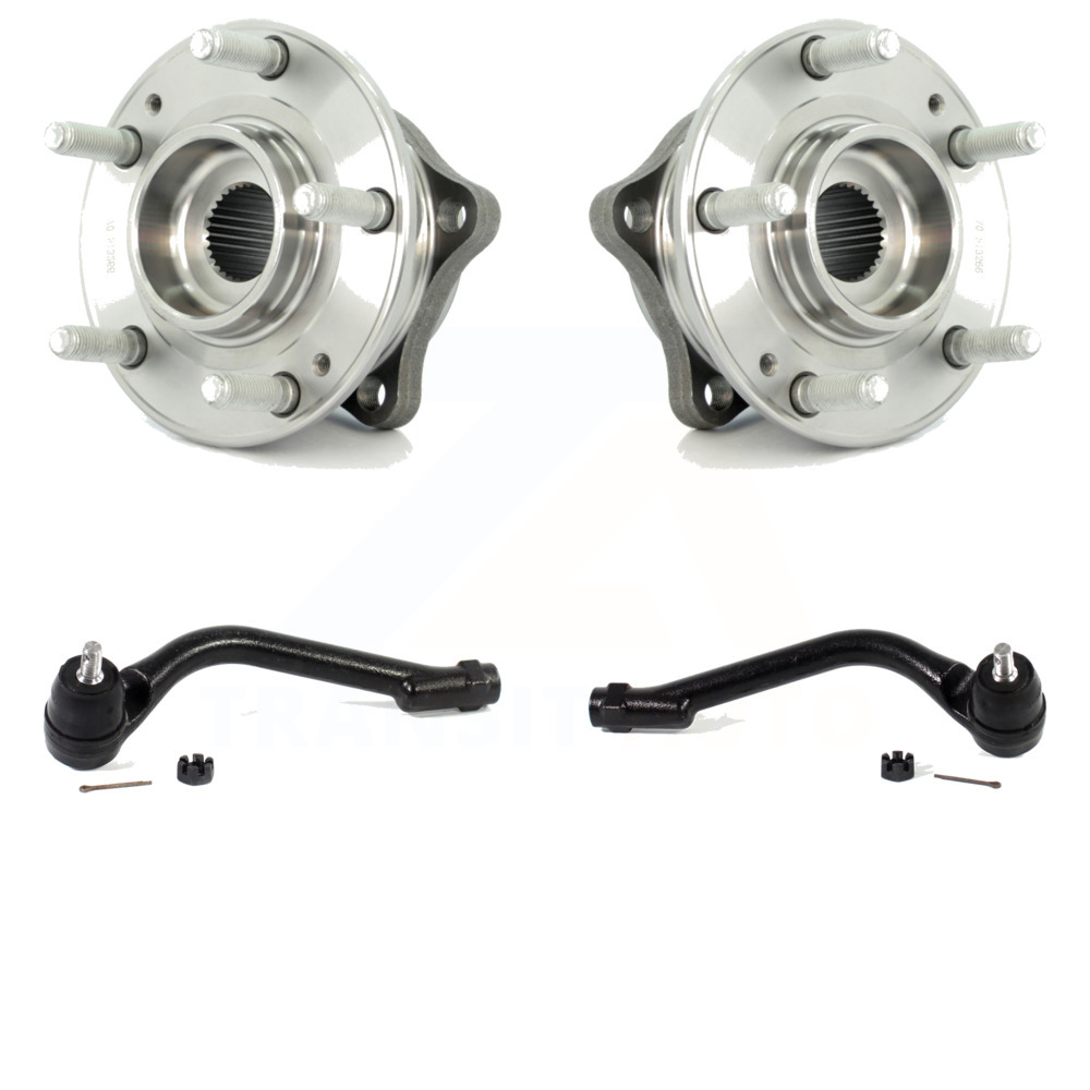 Transit Auto - Front Wheel Bearing And Tie Rod End Kit For Kia Sorento Hyundai Santa Fe Sport K7T-101111