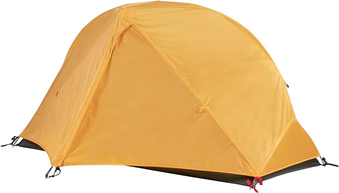 Open Box TETON Sports Mountain Ultra Tent 1 Person Backpacking Dome 2005YL - Yellow