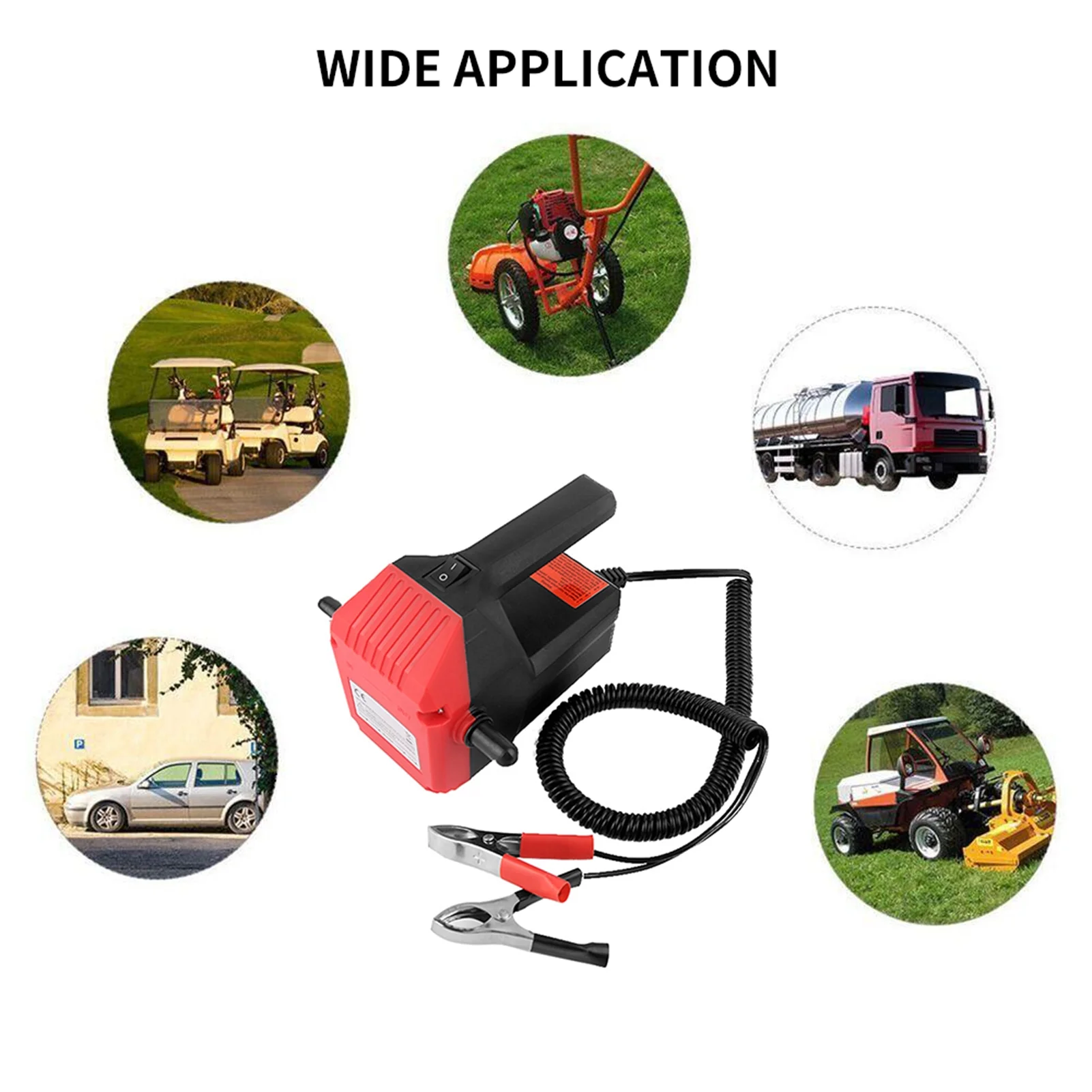 Dazzduo Oil well pump,60W Diesel Pump Cars RVs Mower Oil Pump Oil Well Pump Mower Marine Boat HUIOP Pump ERYUE Oil 60W Dil Pump